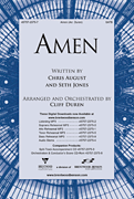 Amen SATB choral sheet music cover